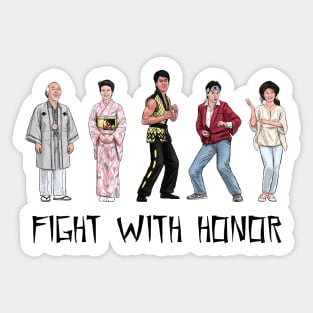 Fight with Honor Sticker